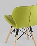 Стул Stool Group Бон рогожка оливковый, фото 7