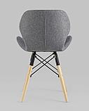 Стул Stool Group Бон рогожка темно-серый, фото 5