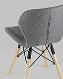 Стул Stool Group Бон рогожка темно-серый, фото 7
