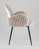 Стул Stool Group Wave Stripes букле серый, фото 4