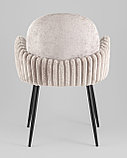Стул Stool Group Wave Stripes букле серый, фото 5