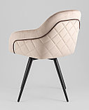 Стул Stool Group Новел New велюр серо-коричневый, фото 6
