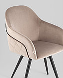 Стул Stool Group Новел New велюр серо-коричневый, фото 8