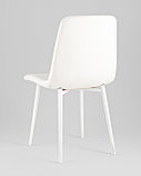 Стул Stool Group Одди экокожа белый белые ножки, фото 6