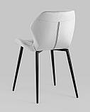 Стул Stool Group Эдвин велюр серый ножки металлические, фото 8