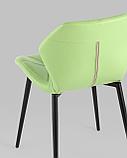 Стул Stool Group Эдвин экокожа салатовый ножки металлические, фото 9