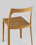 Стул Stool Group Marty, пластиковый, охра, фото 7