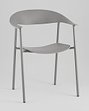 Стул Stool Group Eila пластик серый, фото 2