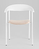 Стул Stool Group Eila с подушкой пластик белый, фото 3