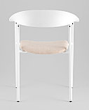 Стул Stool Group Eila с подушкой пластик белый, фото 5