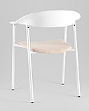 Стул Stool Group Eila с подушкой пластик белый, фото 6