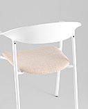 Стул Stool Group Eila с подушкой пластик белый, фото 7