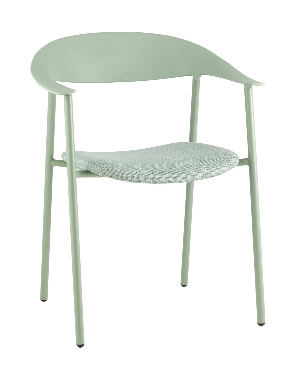 Стул Stool Group Eila с подушкой пластик зеленый