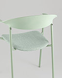 Стул Stool Group Eila с подушкой пластик зеленый, фото 7