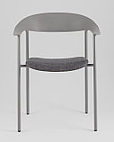 Стул Stool Group Eila с подушкой пластик серый, фото 3