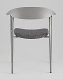 Стул Stool Group Eila с подушкой пластик серый, фото 5