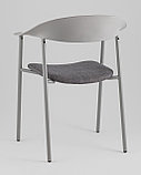 Стул Stool Group Eila с подушкой пластик серый, фото 6