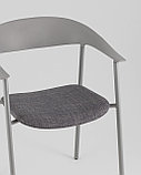 Стул Stool Group Eila с подушкой пластик серый, фото 8