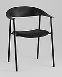 Стул Stool Group Eila с подушкой пластик черный, фото 2
