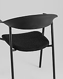 Стул Stool Group Eila с подушкой пластик черный, фото 7