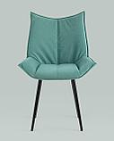 Стул Stool Group обеденный для кухни Осло велюр мятный, фото 6