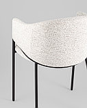 Стул Stool Group Carmel букле бело-серый, фото 7