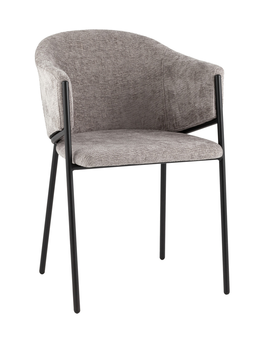 Стул Stool Group Carmel шенилл серый