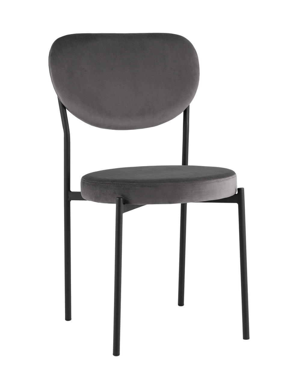 Стулья Stool Group Барбара велюр серый