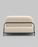 Прямой диван Stool Group Стоун new ткань букле молочный, фото 4