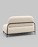 Прямой диван Stool Group Стоун new ткань букле молочный, фото 5