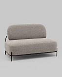 Прямой диван Stool Group Стоун new ткань букле серый, фото 3