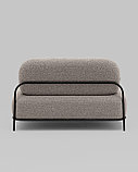 Прямой диван Stool Group Стоун new ткань букле серый, фото 4