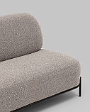 Прямой диван Stool Group Стоун new ткань букле серый, фото 7