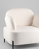 Кресло Stool Group Кэнди ткань букле белый, фото 3