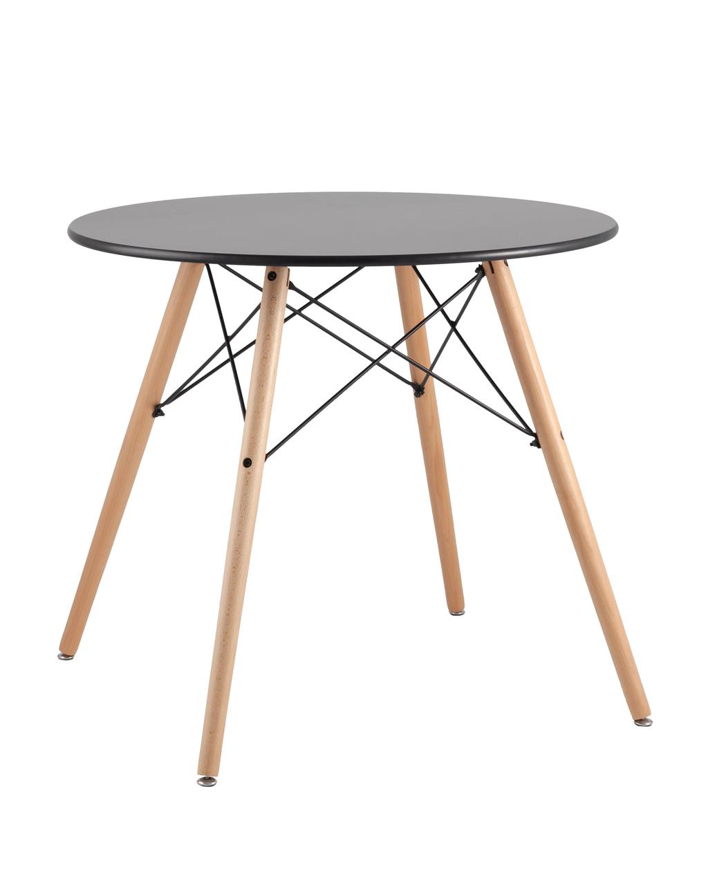 Стол Stool Group EAMES DSW NEW D=80 черный