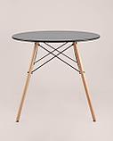 Стол Stool Group EAMES DSW NEW D=80 черный, фото 6