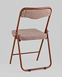 Стул Stool Group Джонни рогожка капучино каркас капучино, фото 5