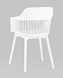 Стул Stool Group Crocus с подушкой из экокожи пластиковый каркас белый, фото 8
