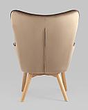 Кресло Stool Group Манго бежевый, фото 9