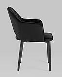 Стул Stool Group Венера диамант велюр черный, фото 6