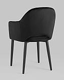 Стул Stool Group Венера диамант велюр черный, фото 8