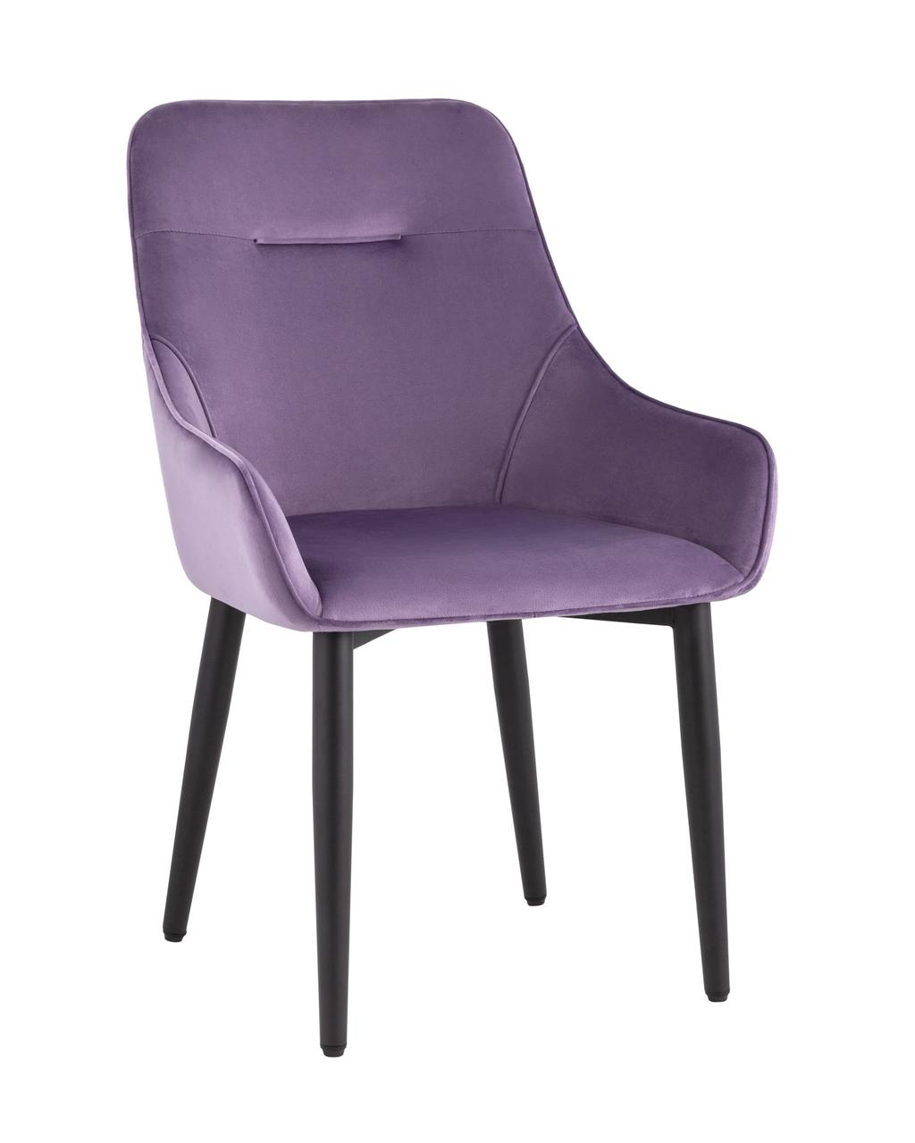 Стул Stool Group Диана велюр пыльно-фиолетовый