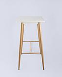 Стол барный Stool Group EAMES NEW 120*60*106, белый, фото 4