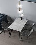 Стул Stool Group Флекс велюр серый, фото 4