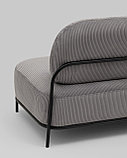 Диван прямой Stool Group Стоун велюр рельефный светло-серый, фото 8