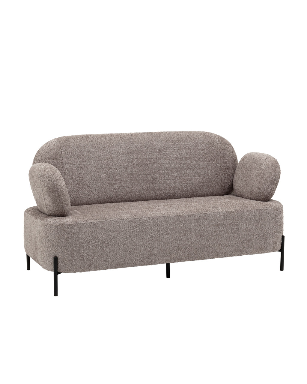Диван прямой Stool Group Кэнди ткань букле капучино