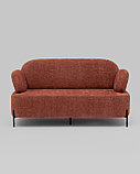 Диван прямой Stool Group Кэнди ткань букле коралловый, фото 3