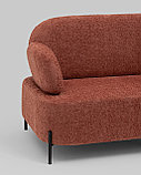 Диван прямой Stool Group Кэнди ткань букле коралловый, фото 6