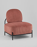 Кресло Stool Group Стоун велюр рельефный коралловый, фото 2
