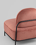 Кресло Stool Group Стоун велюр рельефный коралловый, фото 7